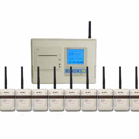 JQA-5018系列无线温湿报警打印记录仪，无线,温湿度,打印,记录仪,温湿度